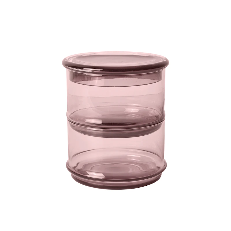 Glasskrukke 47 cl, Mauve