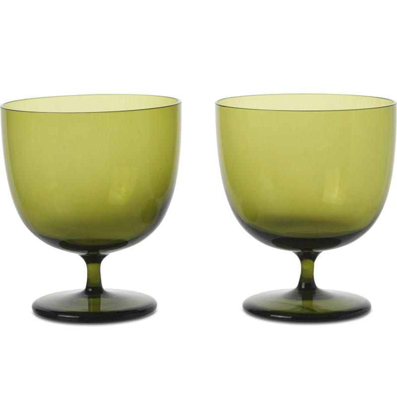 Host Vannglass 2-pk, Moss Green