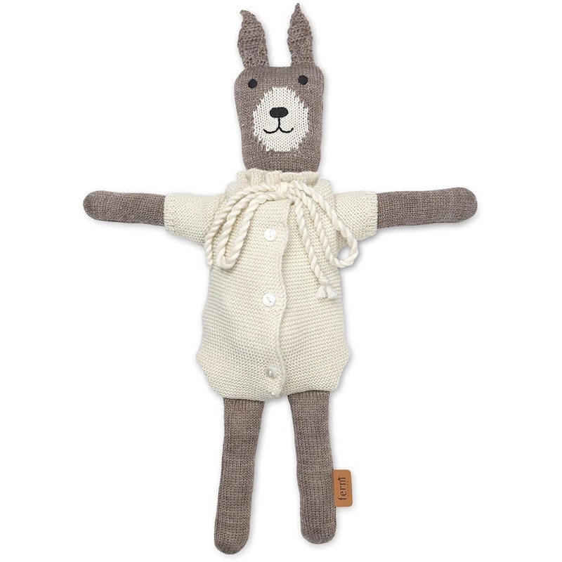 Lee Rabbit Family Kosedyren 4 Deler, Merinoull