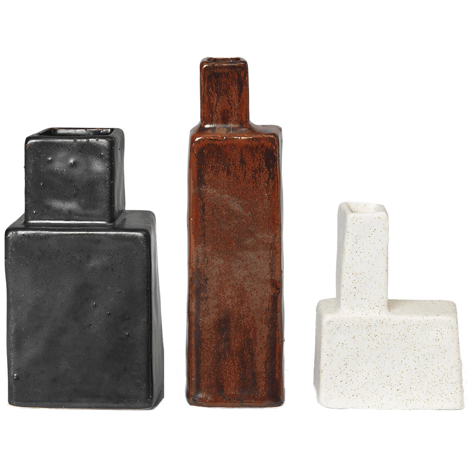 Ferm Living Koa Vase 3 Deler  -  Vaser Keramikk Multi - 1104270190