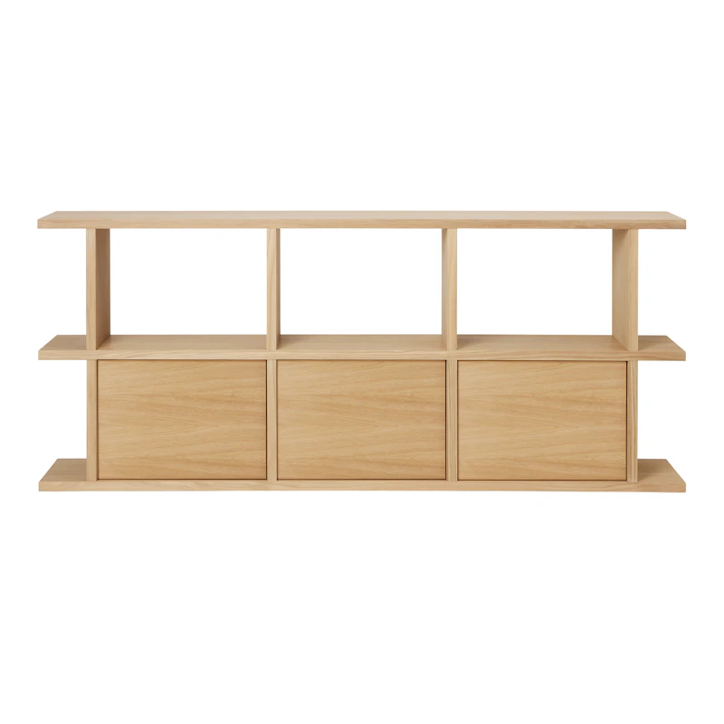 Kona Bokhylle, Natural Oak