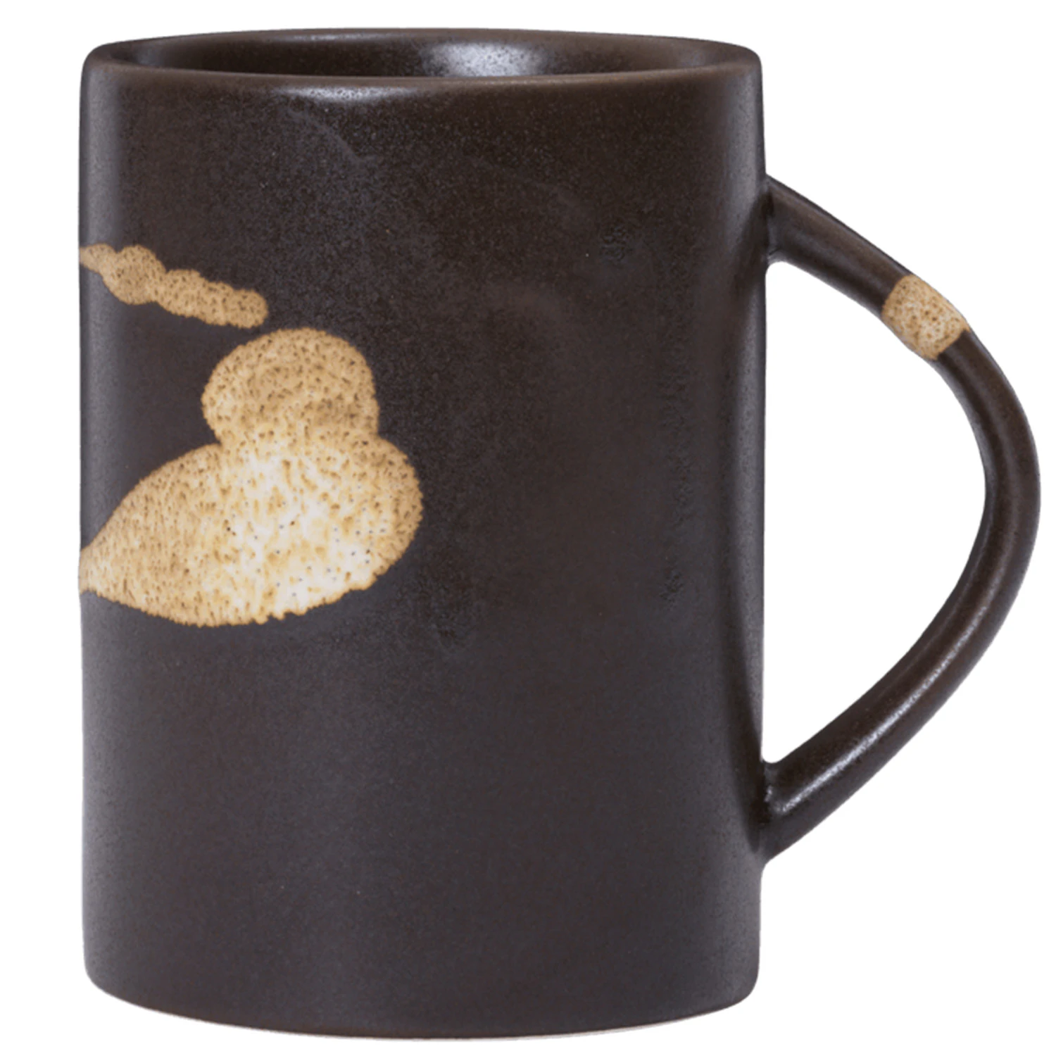 Ferm Living Koyo Kopp 30 Cl M&oslash;rkebrun -  Kaffekopper Stengods M&oslash;rk Brun - 1104272736