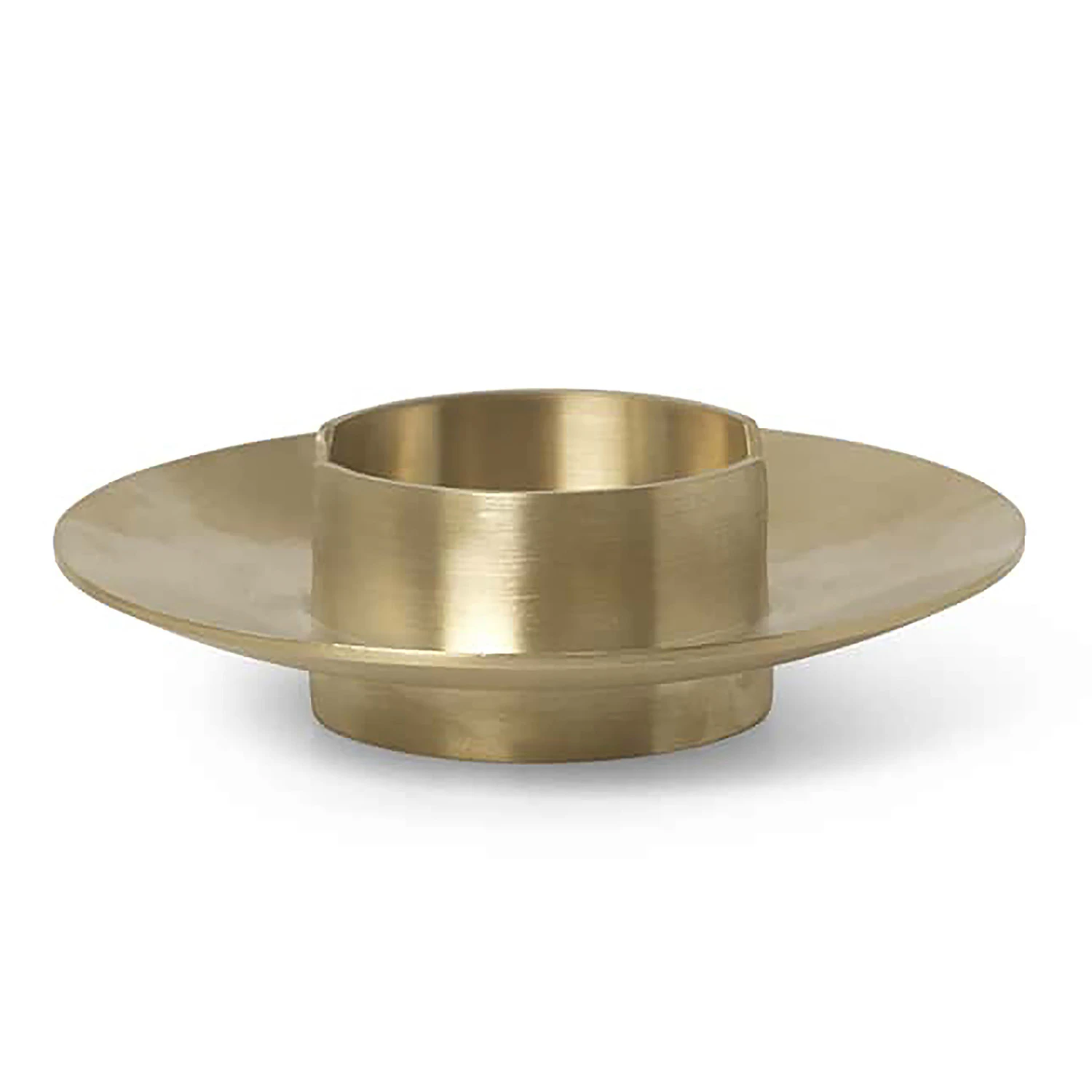 Ferm Living Kubbelysholder -  Lysestaker Messing - 1104266219