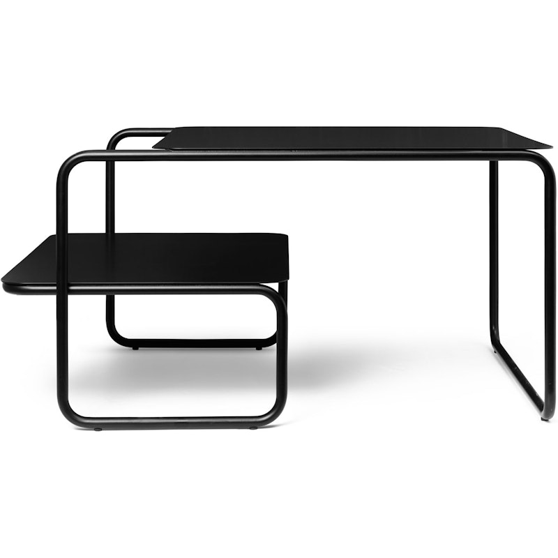 Level Salongbord 79x60 cm, Sort