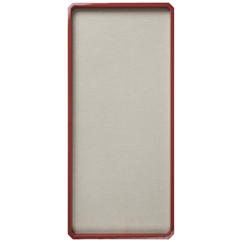 Nova Oppslagstavle Lin 45x100 cm, Picante Red