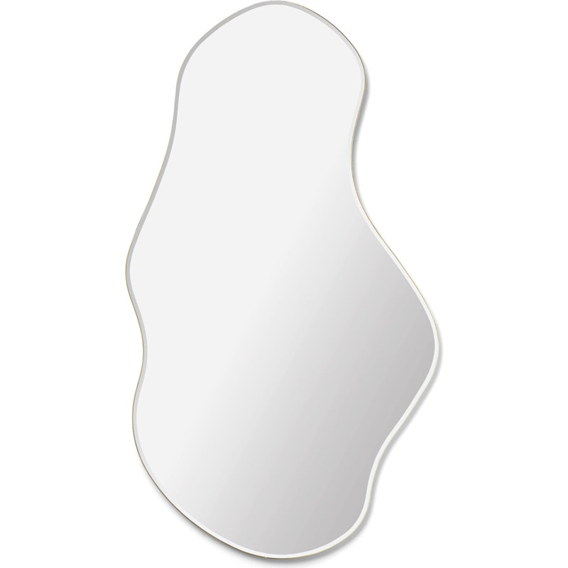 Pond Speil 110x63 cm, Polert Messing