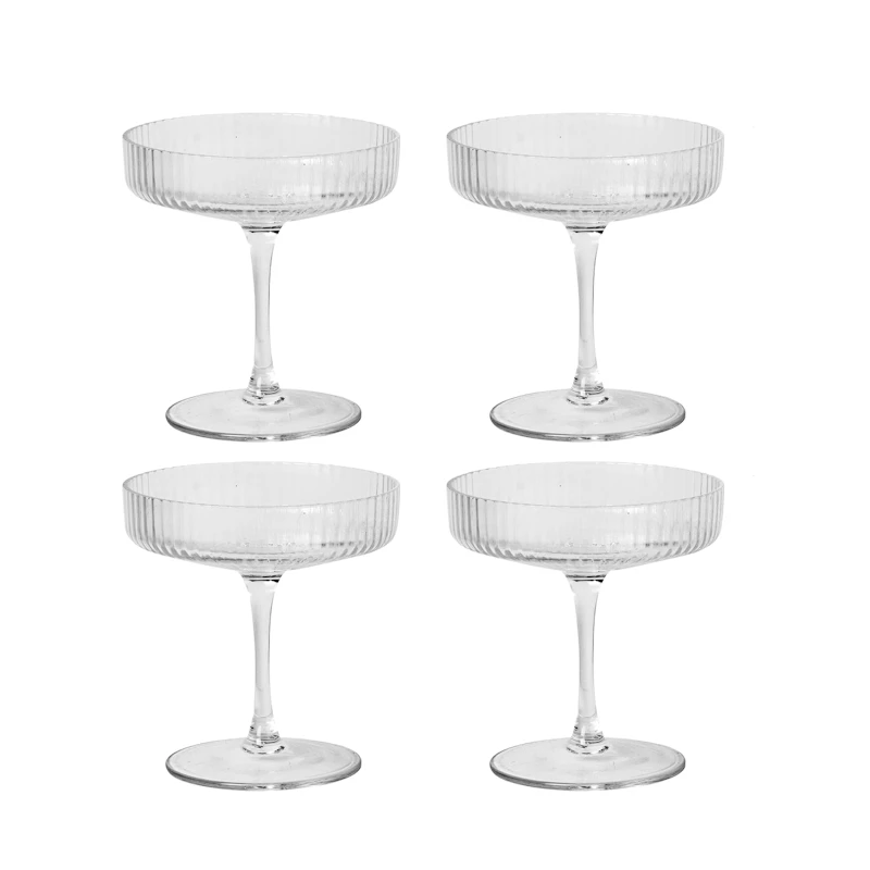 Ripple Champagneglass 4-pk