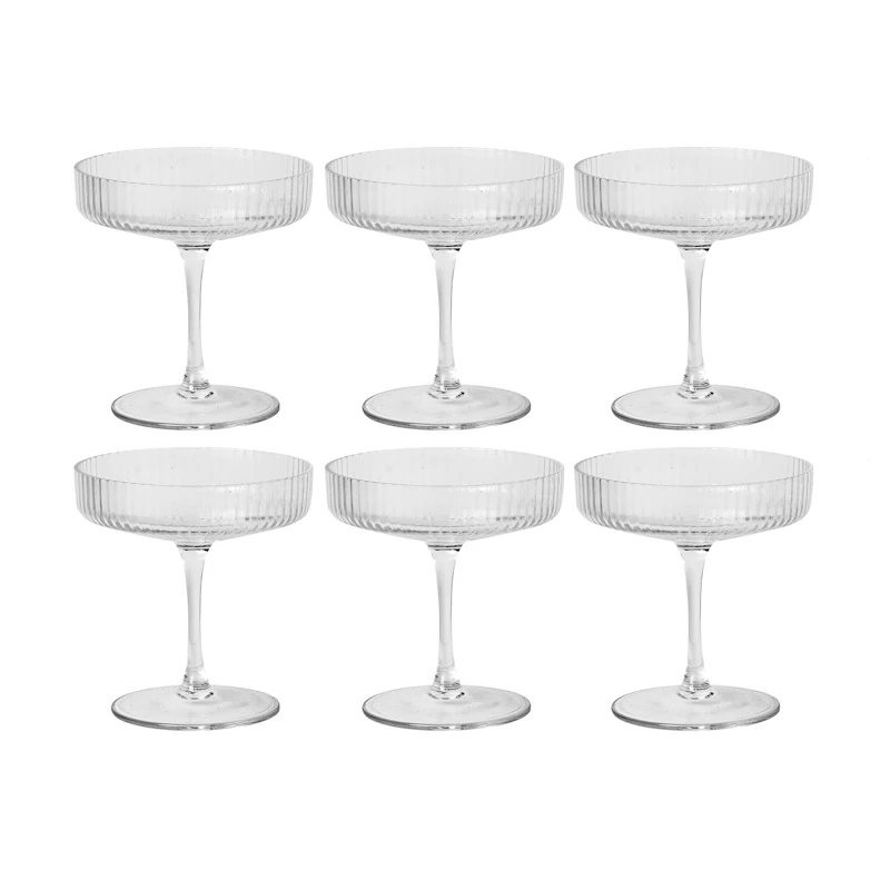 Ripple Champagneglass 6-pk