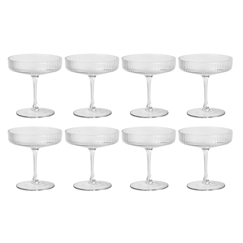 Ripple Champagneglass 8-pk