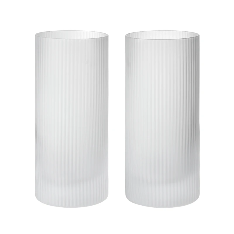 Ripple Highball-Glass 2-pk, Frosted