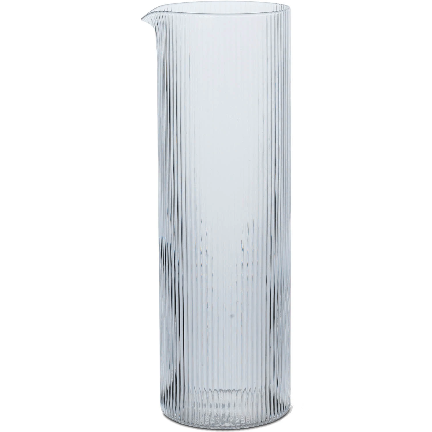 Ferm Living Ripple Karaffel H25.5 Cm  -  Vannkarafler & Vannkanner Glass Klar - 1104270132