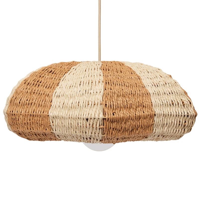 Rivan Lampeskjerm Ø45 cm, Off-white / Naturlig