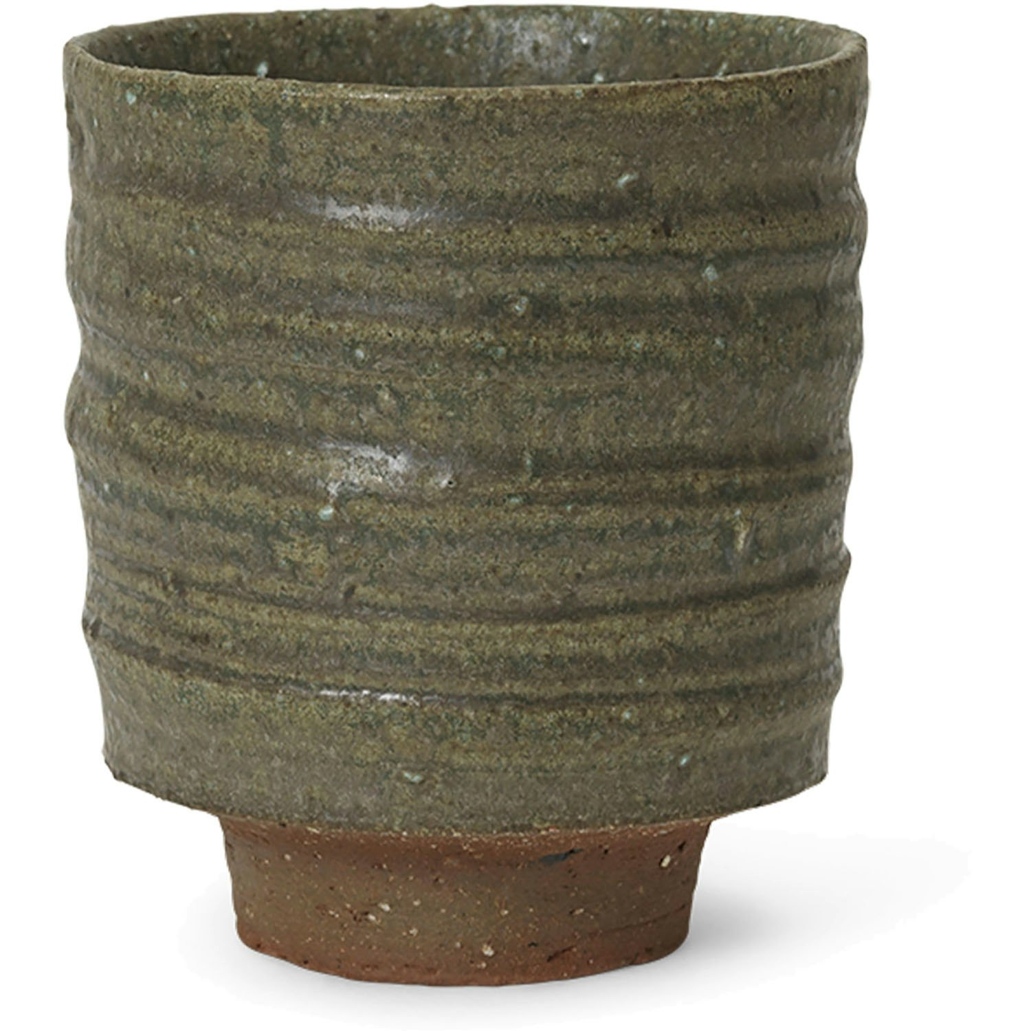 Ferm Living Serena Kopp  -  Kaffekopper Stengods Gr&oslash;nn - 1104266403