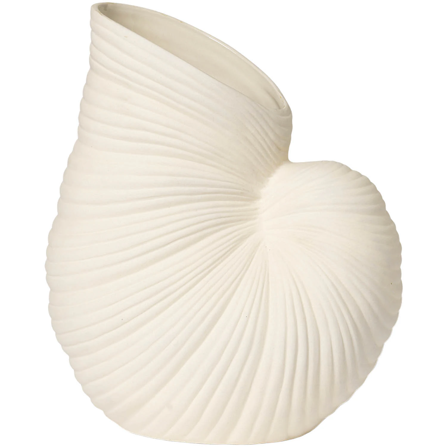 Ferm Living Shell Vase  -  Vaser Stengods Off-White - 1104269904