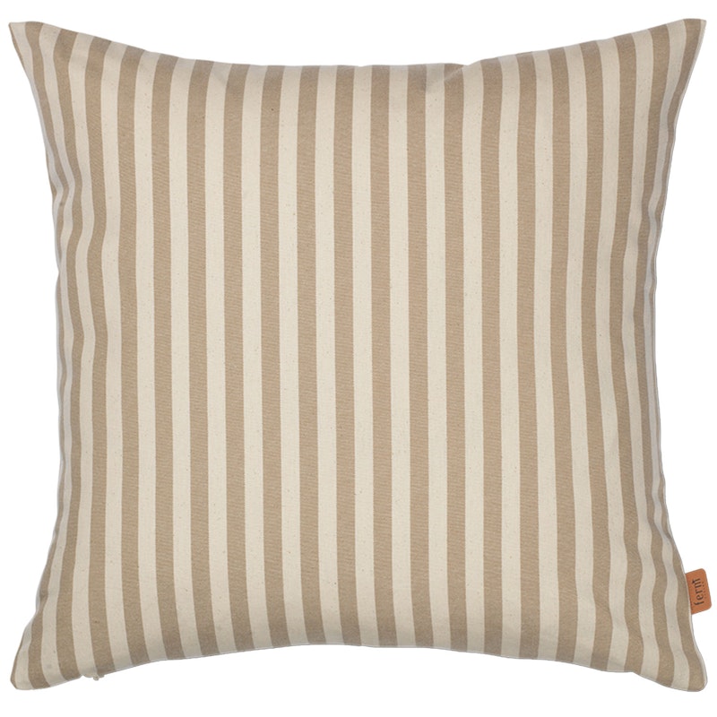 Strand Outdoor Pute 50x50 cm, Sand / Off-white