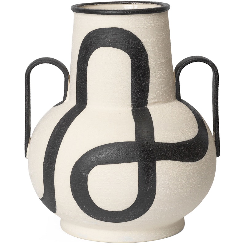 Trace Vase, Off-white