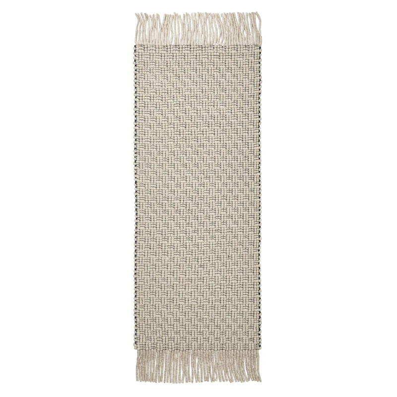 Udo Teppe 80x200 cm, Off-white