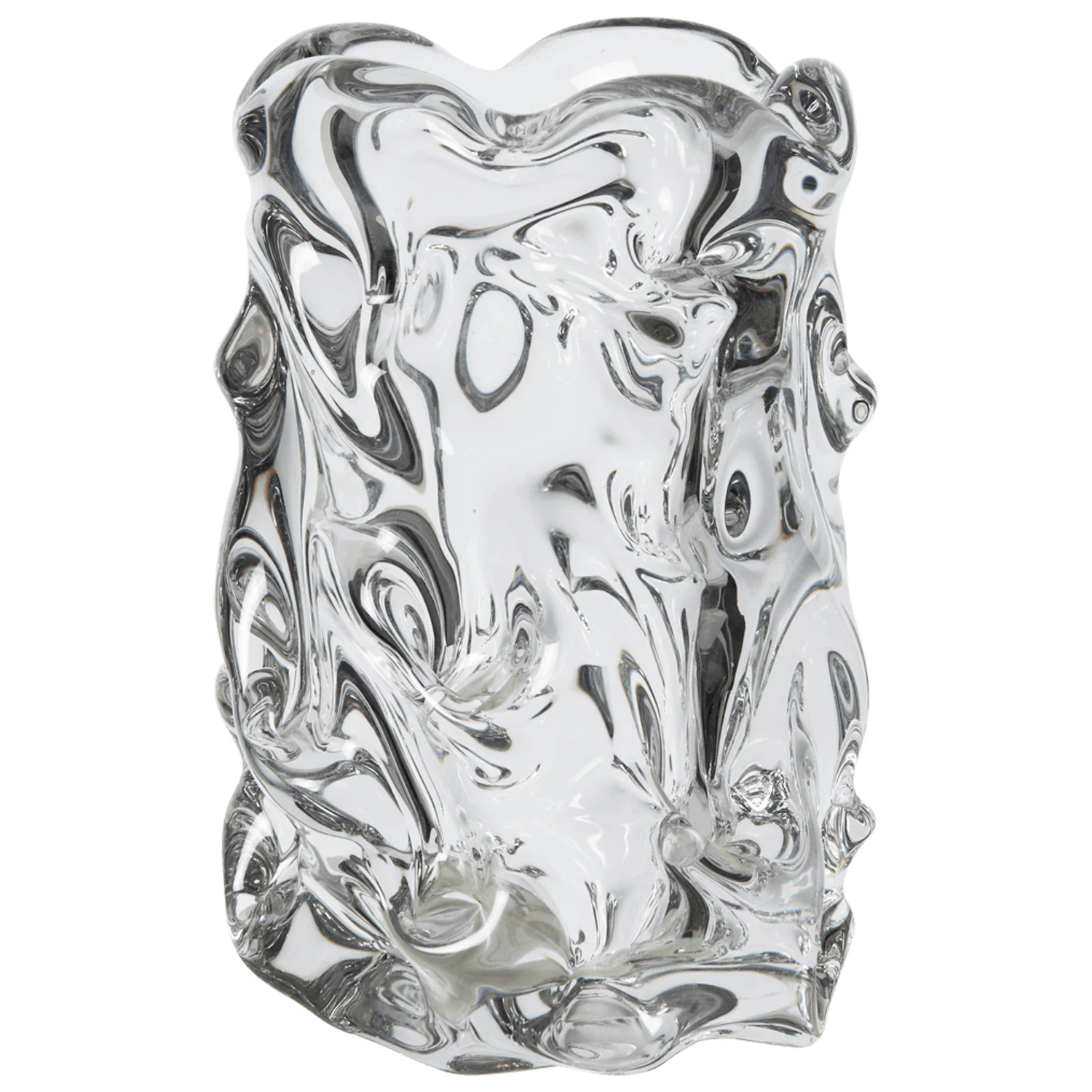 Ferm Living Virelle Vase  18 Cm -  Vaser Munnbl&aring;st Glass Klar - 1104272100