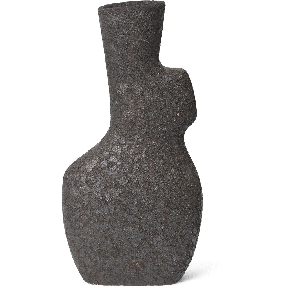 Ferm Living Yara Vase 35.5 Cm  -  Vaser Stengods Rustic Iron - 1104268183
