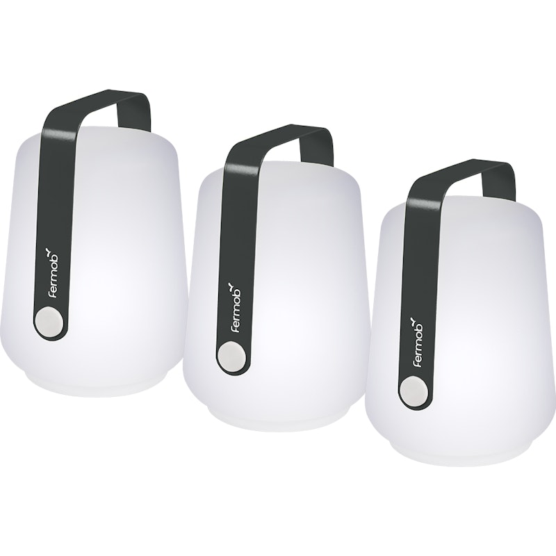 Balad Lampe H12 3-pk, Antrasitt