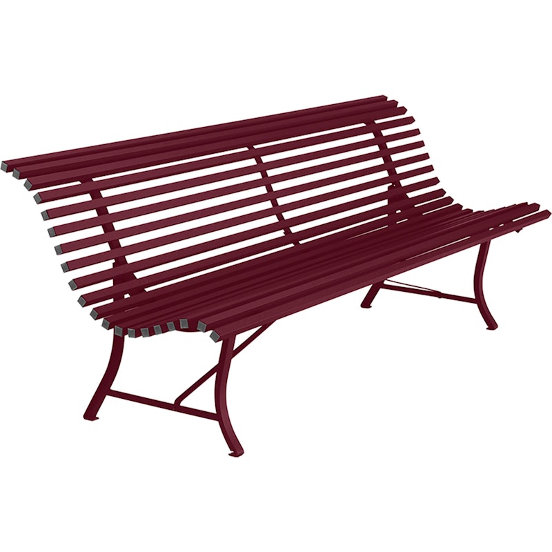 Louisiane Sofa 200 cm, Black Cherry