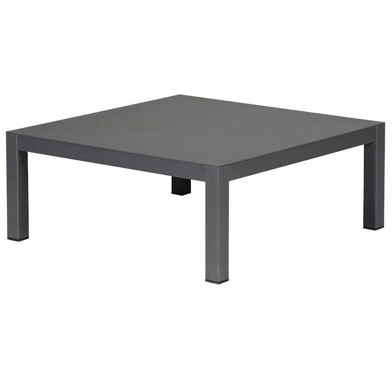 Domino Salongbord 70x70 cm, Antrasitt