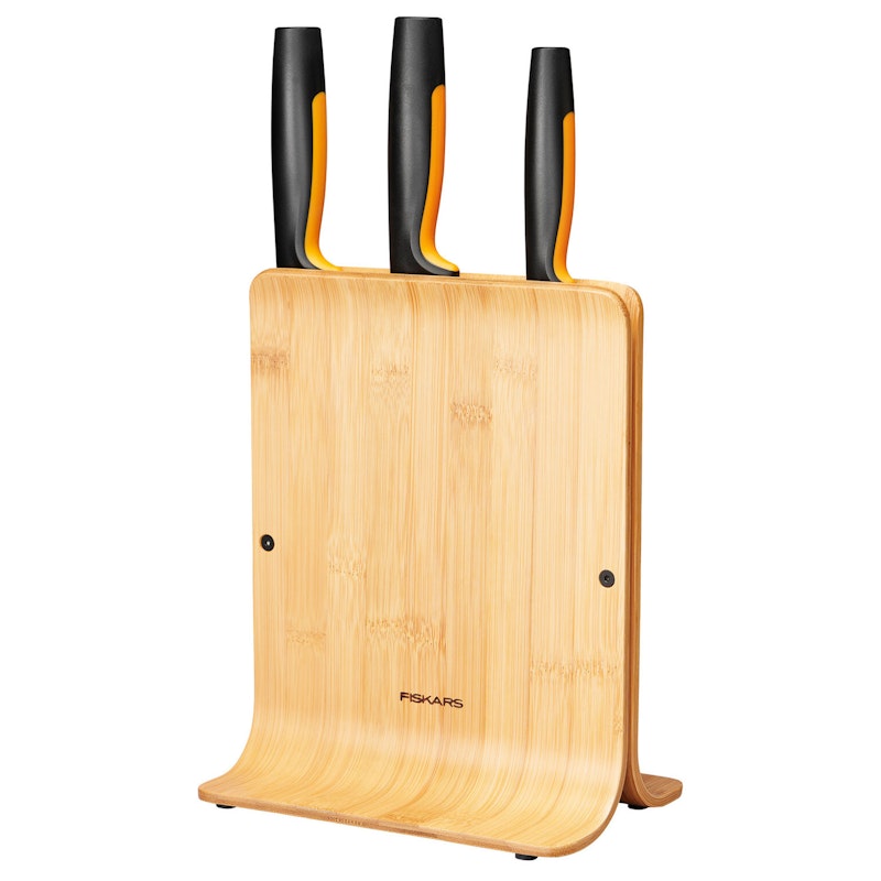 Functional Form Knivblokk Bambus + 3 Kniver