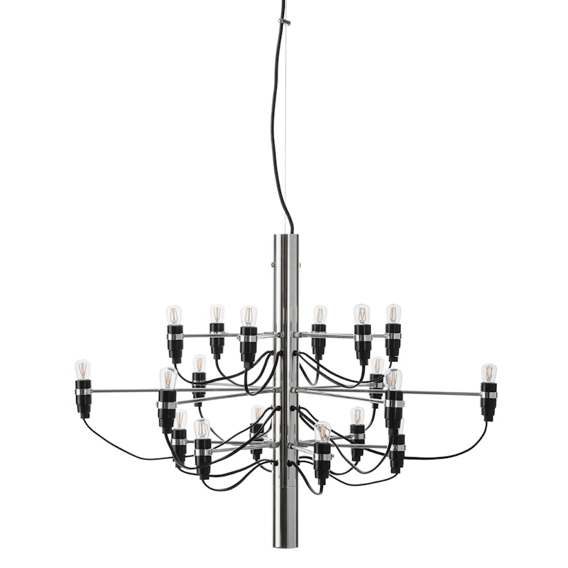 2097/18 Sarfatti Lysekrone LED, Chrome