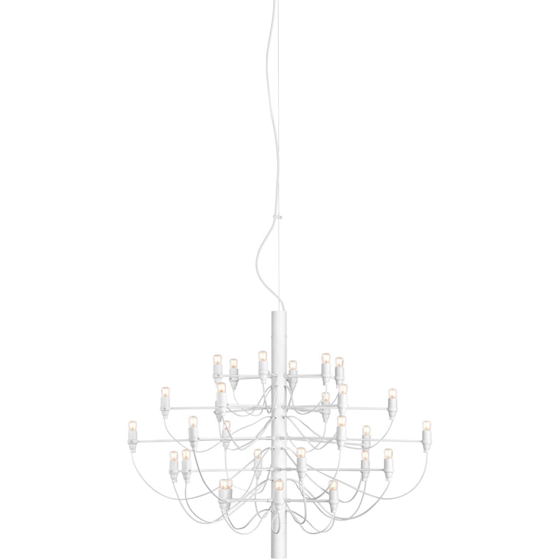 2097/30 Sarfatti Lysekrone LED, Matthvit