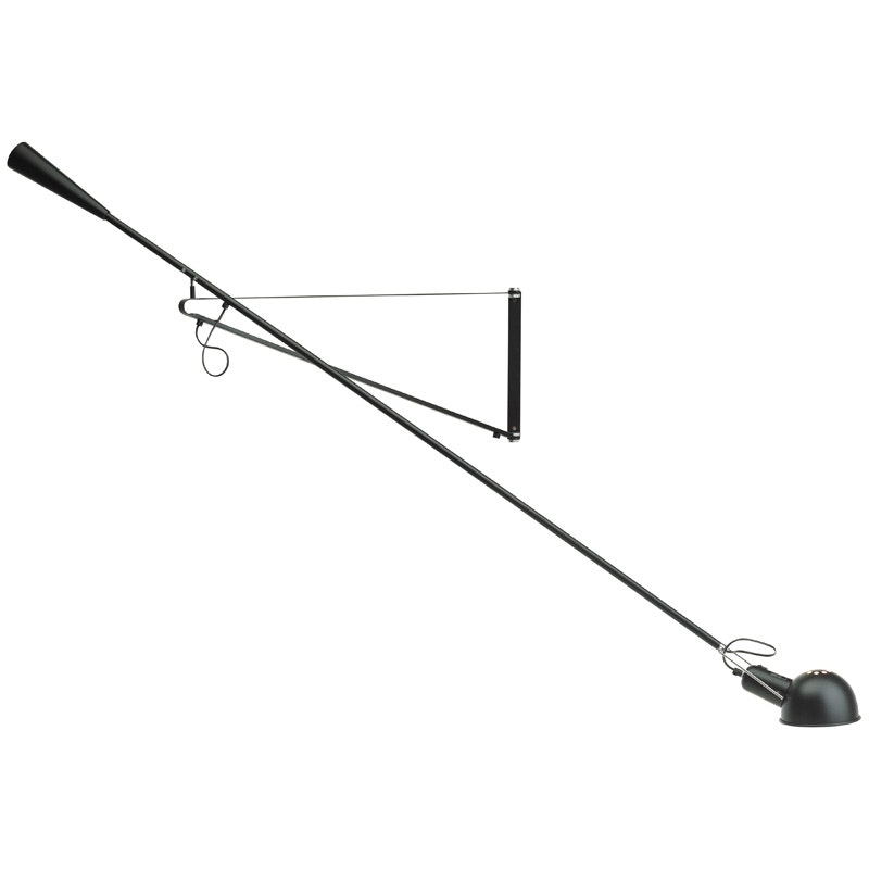 265 Vegglampe, Svart