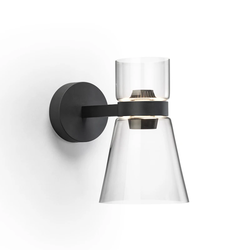 Nocturne Wall Lamp Cone, Black