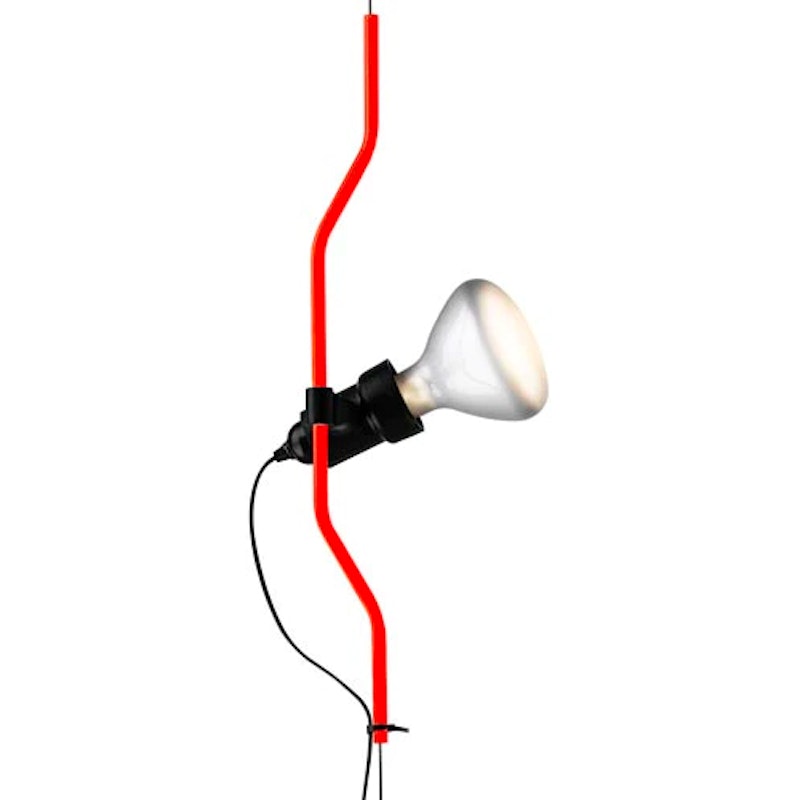 Parentesi Kompletterende Element med Dimmer, Rød