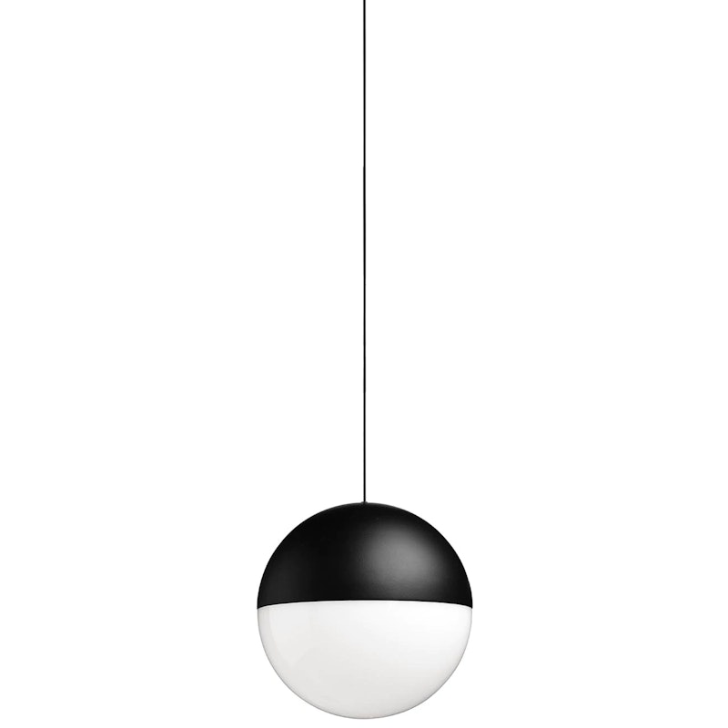 String Light Sphere Pendel 12M Dimbar Med Casambi Soft Touch, Sort