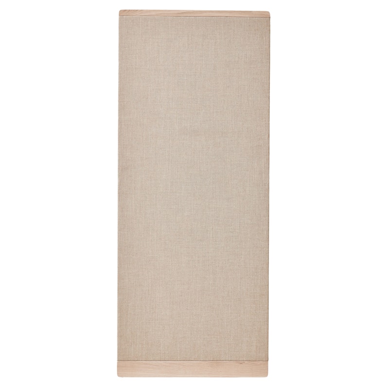 Rim Oppslagstavle 60x145 cm, Hvitoljet Eik