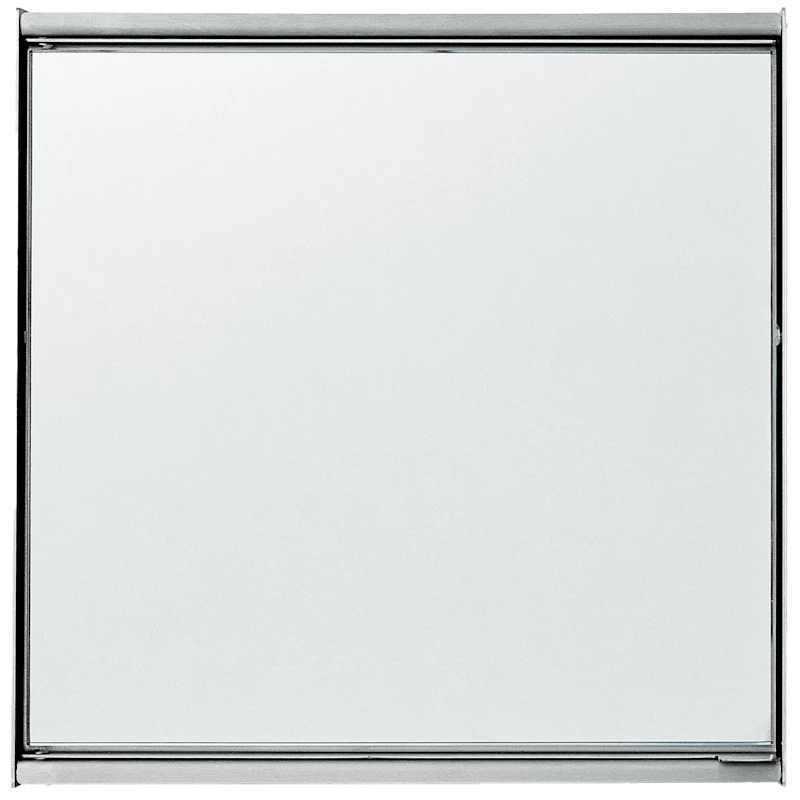 Taper Speilskap 40x40 cm, Rustfritt Stål