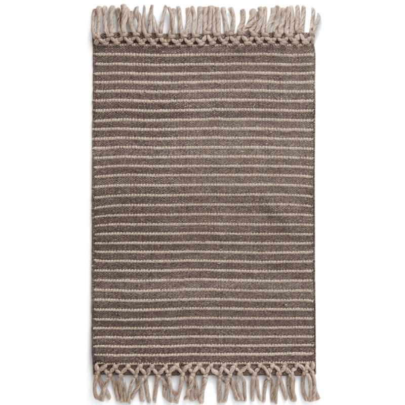 Bold Fringe Teppe 60x90 cm, Taupebrun