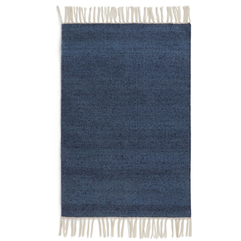 Fringe Teppe 140x200 cm, Dusty Blue