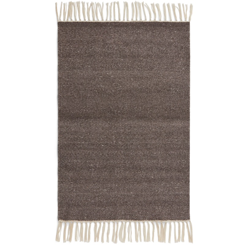 Fringe Teppe 60x90 cm, Taupebrun
