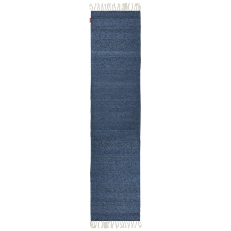 Fringe Teppe 70x300 cm, Dusty Blue