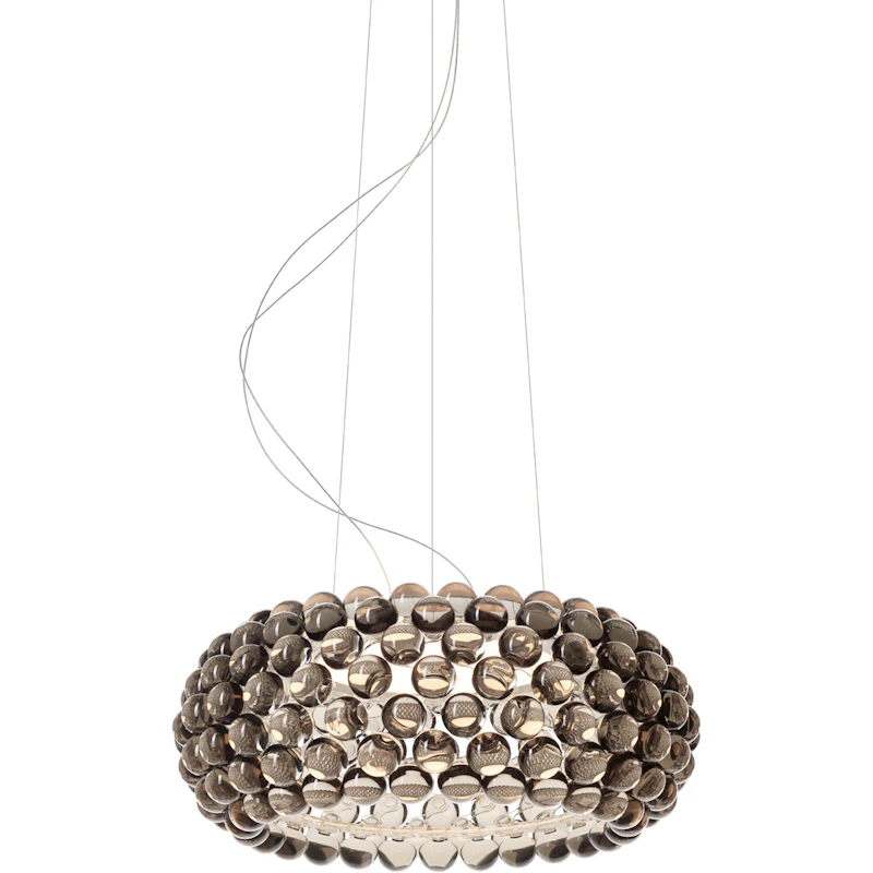 Caboche Plus Media Pendel, Grå, Dimmer