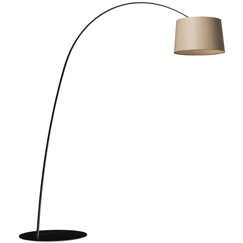 Twiggy Wood Gulvlampe MyLight, Svart