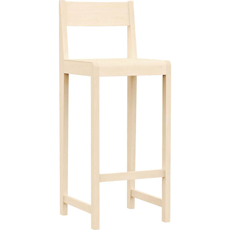 01 Barstol H76 cm, Naturlig