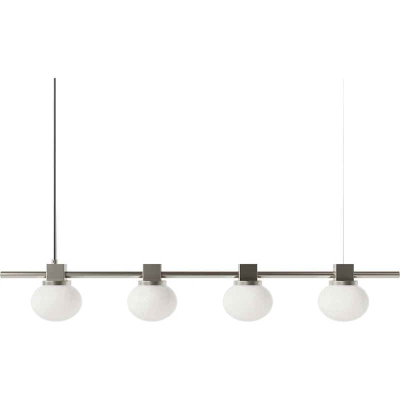 Ovoid Quadruple Pendel, Rustfritt Stål