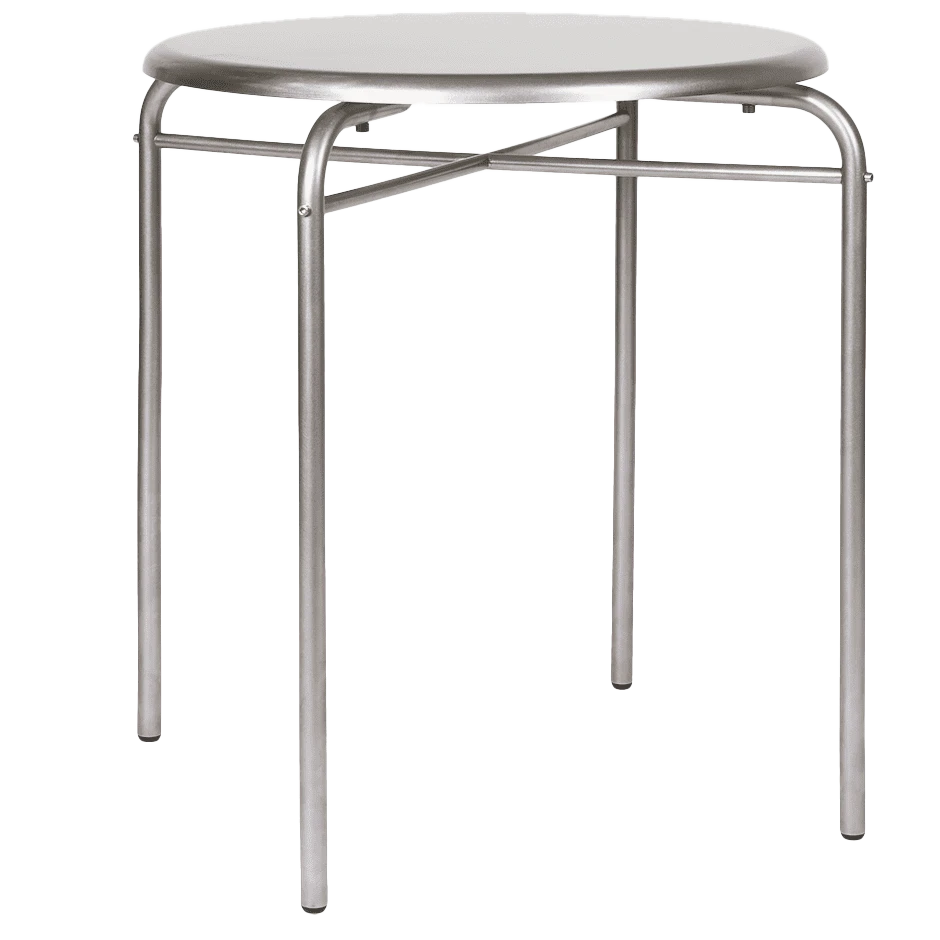 Petit Rond Bord Rustfritt Stål, Ø65 cm fra Frama | RoyalDesign.no