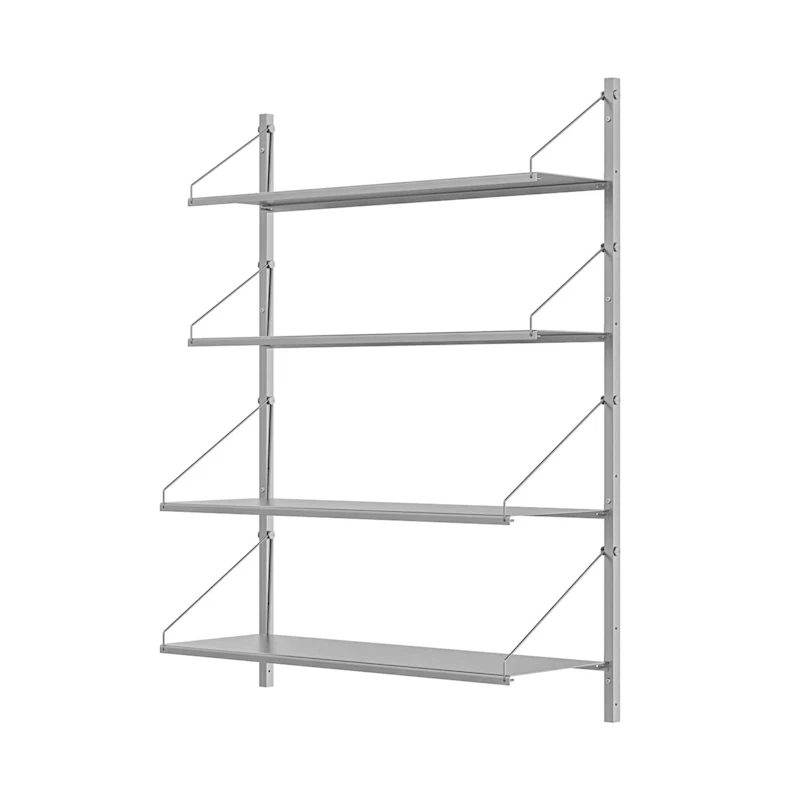 Library Hylle 108x82,5 cm, Rustfritt Stål