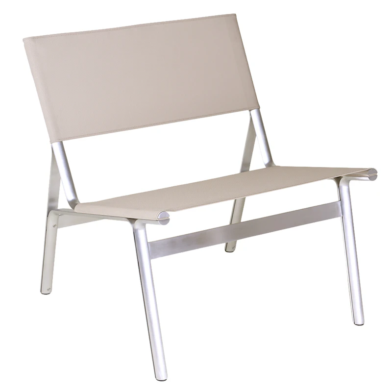 Union Lenestol, Aluminium / Sandstone