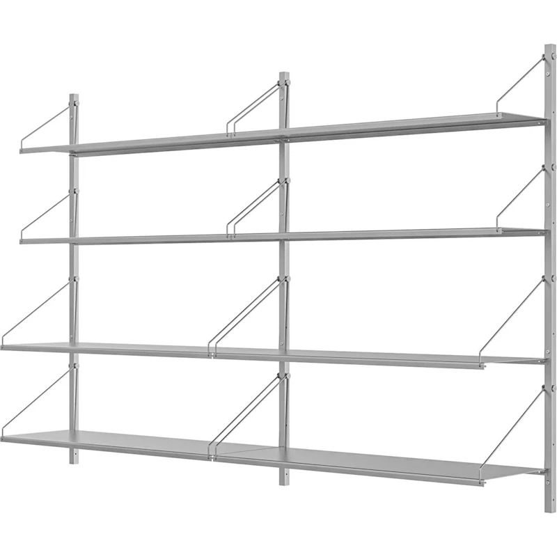 Library Hylle 108x163 cm, Rustfritt Stål