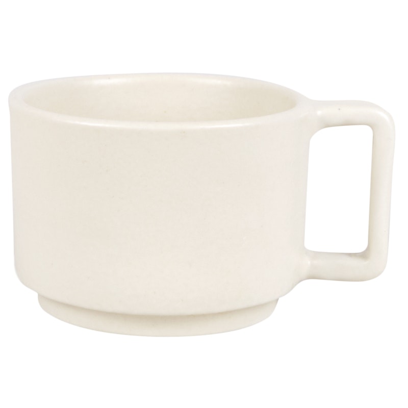 Mug Black With Handle Krus Naturlig