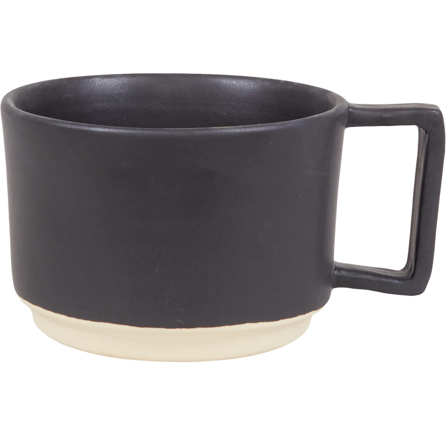Frama Mug Black With Handle Krus Svart -  Kaffekopper Stengods Sort - 5490