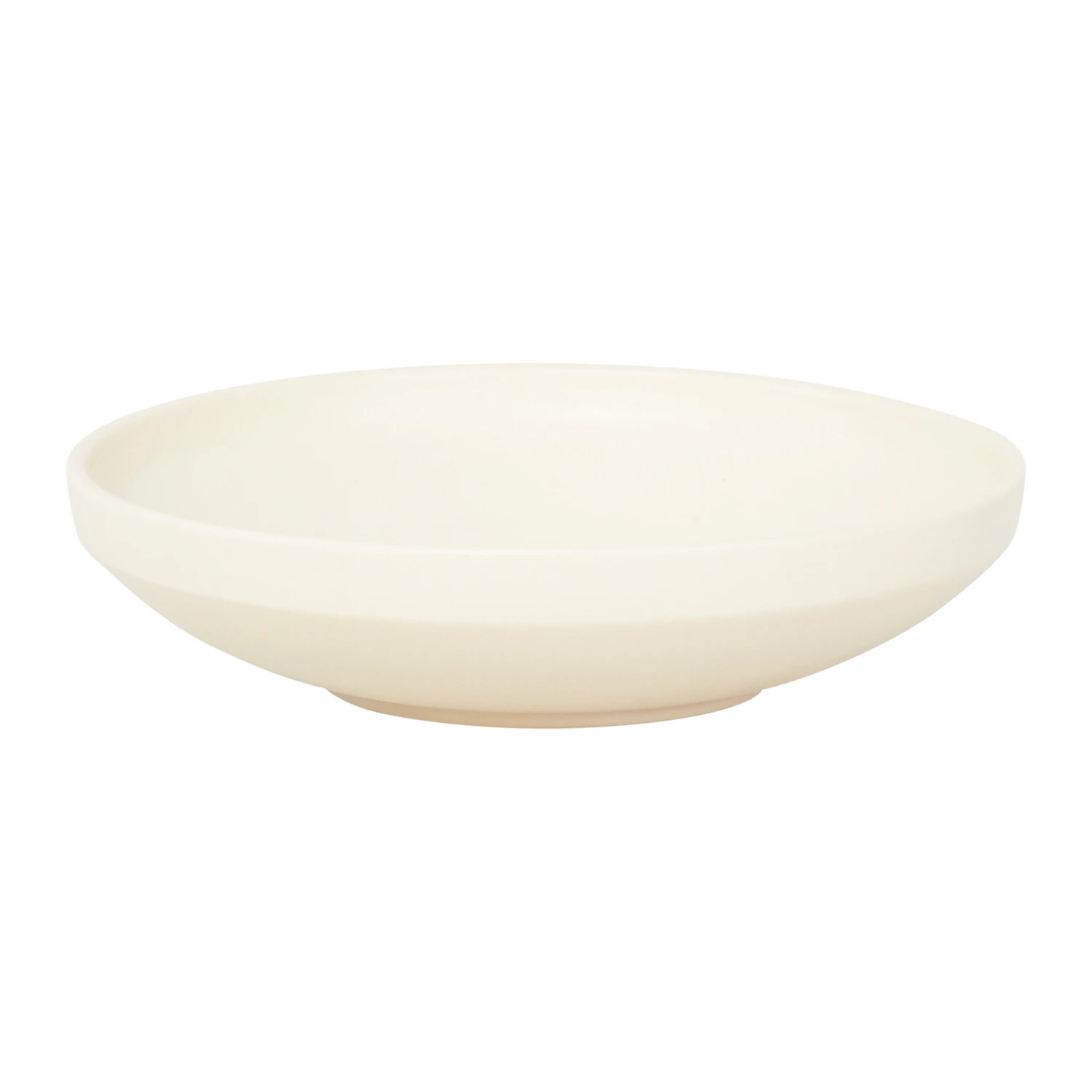 Frama Otto Shallow Sk&aring;l Naturlig &Oslash;21 Cm -  Serveringssk&aring;ler Stengods Natural - 5682